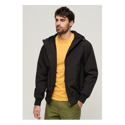 Superdry für Herren. M5011876A Surplus Bomberjacke schwarz (XL), Lässig, Polyester, Langarm Superdry für Herren. M5011876A Surplus Bomberjacke schwarz (XL), Lässig, Polyester, Langarm