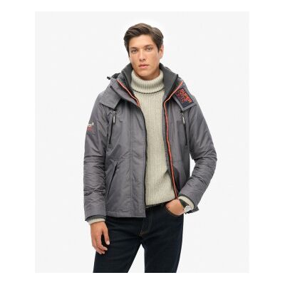 Superdry für Herren. M5011868A Mountain Sd Windcheater Windcheater Jacke grau (L), Lässig, Polyester Superdry für Herren. M5011868A Mountain Sd Windcheater Windcheater Jacke grau (L), Lässig, Polyester