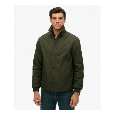 Superdry für Herren. M5012206A Coach Nylonjacke grün (S), Lässig Superdry für Herren. M5012206A Coach Nylonjacke grün (S), Lässig
