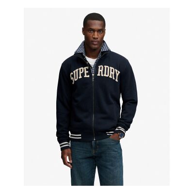 Superdry für Herren. M2014481A Vintage Sportliche Jacke navy (M), Lässig, Baumwolle, Langarm, Marine Superdry für Herren. M2014481A Vintage Sportliche Jacke navy (M), Lässig, Baumwolle, Langarm, Marine