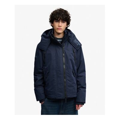 Superdry für Herren. M5012422A Jacke Hooded MF Arctic marineblau (M), Lässig, Recyceltes Polyester Superdry für Herren. M5012422A Jacke Hooded MF Arctic marineblau (M), Lässig, Recyceltes Polyester