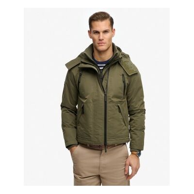 Superdry für Herren. M5012422A Jacke Hooded MF Arctic grün (L), Lässig, Recyceltes Polyester Superdry für Herren. M5012422A Jacke Hooded MF Arctic grün (L), Lässig, Recyceltes Polyester
