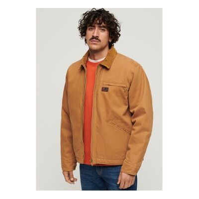 Superdry für Herren. M5011879A Surplus Ranch Jacke braun (XXL), Lässig, Baumwolle, Langarm Superdry für Herren. M5011879A Surplus Ranch Jacke braun (XXL), Lässig, Baumwolle, Langarm