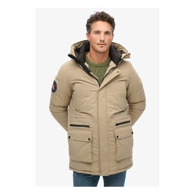 Superdry für Herren. M5011909A City Padded Parka beige (XXL), Lässig, Polyester, Nachhaltig Superdry für Herren. M5011909A City Padded Parka beige (XXL), Lässig, Polyester, Nachhaltig