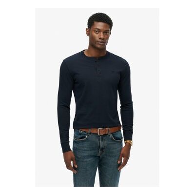 Superdry für Herren. M6010907A Polo Classic Essential Opa navy (M), Lässig, Baumwolle, Langarm, Marine Superdry für Herren. M6010907A Polo Classic Essential Opa navy (M), Lässig, Baumwolle, Langarm, Marine