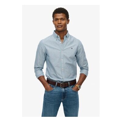 Superdry für Herren. M4011037A Klassisches Oxford-Hemd grün (XXL), Lässig, Baumwolle, Langarm Superdry für Herren. M4011037A Klassisches Oxford-Hemd grün (XXL), Lässig, Baumwolle, Langarm