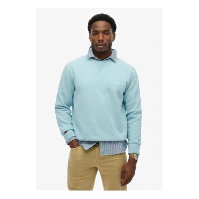 Superdry für Herren. M2013751A Essential Logo Sweatshirt blau (S), Lässig, Baumwolle Superdry für Herren. M2013751A Essential Logo Sweatshirt blau (S), Lässig, Baumwolle