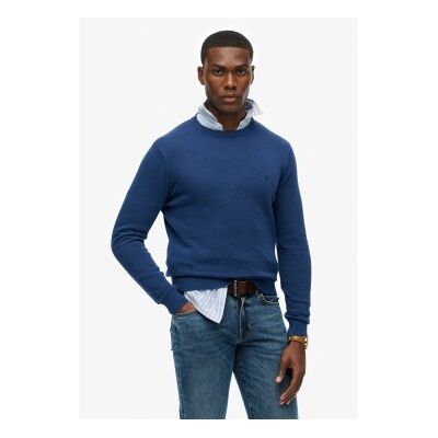 Superdry für Herren. M6110691A Essentials Pullover navy (XL), Lässig, Baumwolle, Marine Superdry für Herren. M6110691A Essentials Pullover navy (XL), Lässig, Baumwolle, Marine