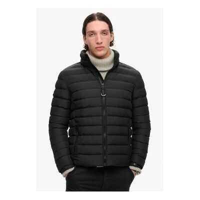 Superdry für Herren. M5011757A Fuji Jacke schwarz (L), Lässig, Polyester Superdry für Herren. M5011757A Fuji Jacke schwarz (L), Lässig, Polyester
