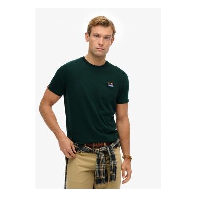 Superdry für Herren. M1012239A Great Outdoors Emb Entspanntes T-shirt grün (XXL), Lässig, Baumwolle, Kurzarm Superdry für Herren. M1012239A Great Outdoors Emb Entspanntes T-shirt grün (XXL), Lässig, Baumwolle, Kurzarm