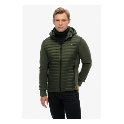 Superdry für Herren. M5012294A Sturmjacke grün (L), Lässig, Polyester Superdry für Herren. M5012294A Sturmjacke grün (L), Lässig, Polyester