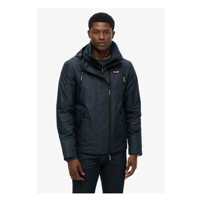 Superdry für Herren. M5012100A Mtn Windbreaker Jacke mit Kapuze (XL), Lässig, Recyceltes Polyester, Nachhaltig, Marine Superdry für Herren. M5012100A Mtn Windbreaker Jacke mit Kapuze (XL), Lässig, Recyceltes Polyester, Nachhaltig, Marine