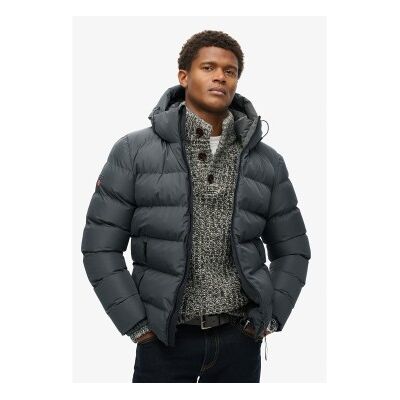 Superdry für Herren. M5011905A Sport Puff Jacket grau (XL), Lässig, Polyester Superdry für Herren. M5011905A Sport Puff Jacket grau (XL), Lässig, Polyester
