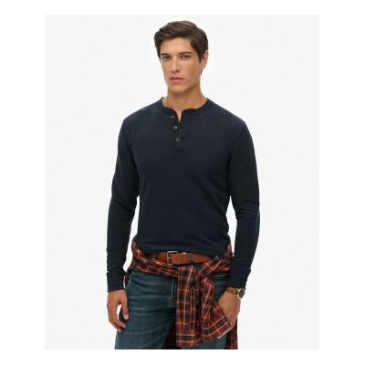Superdry für Herren. M6010903A Merchant Store T-Shirt Großvater navy (M), Lässig, Baumwolle, Langarm, Marine Superdry für Herren. M6010903A Merchant Store T-Shirt Großvater navy (M), Lässig, Baumwolle, Langarm, Marine