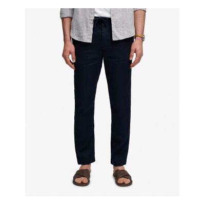 Superdry für Herren. M7011509A Merchant Linen navy Hose (XL), Lässig, Leinen, Marine Superdry für Herren. M7011509A Merchant Linen navy Hose (XL), Lässig, Leinen, Marine