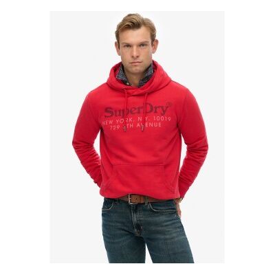 Superdry für Herren. M2014393A Sweatshirt NY Venue rot (XXL), Lässig, Baumwolle Superdry für Herren. M2014393A Sweatshirt NY Venue rot (XXL), Lässig, Baumwolle