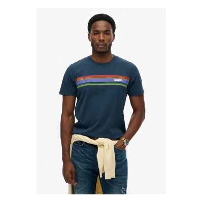 Superdry für Herren. M1012356A Outdoor Relaxed T-shirt navy (M), Lässig, Baumwolle, Kurzarm, Marine Superdry für Herren. M1012356A Outdoor Relaxed T-shirt navy (M), Lässig, Baumwolle, Kurzarm, Marine