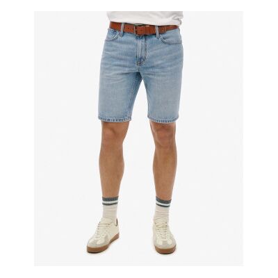 Superdry für Herren. M7110394A Vintage Logo Shorts blau (38), Lässig, Baumwolle, Denim Superdry für Herren. M7110394A Vintage Logo Shorts blau (38), Lässig, Baumwolle, Denim