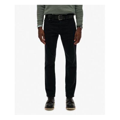Superdry für Herren. M7011425A Merchant Sateen Hose schwarz (34/32), Lässig, Baumwolle Superdry für Herren. M7011425A Merchant Sateen Hose schwarz (34/32), Lässig, Baumwolle