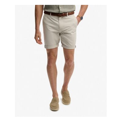 Superdry für Herren. M7110486A Premium Regular Regular kurze Chino grau (32), Lässig, Baumwolle Superdry für Herren. M7110486A Premium Regular Regular kurze Chino grau (32), Lässig, Baumwolle
