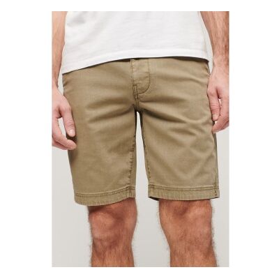 Superdry für Herren. M7110397A Offizier hellbraune Chino-Shorts (30), Lässig, Baumwolle Superdry für Herren. M7110397A Offizier hellbraune Chino-Shorts (30), Lässig, Baumwolle