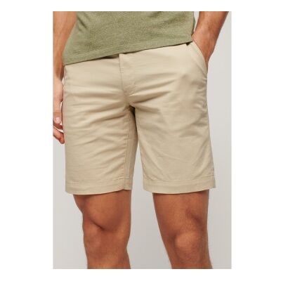Superdry für Herren. M7110422A Beigefarbene Stretch-Chino-Shorts (30), Lässig, Baumwolle Superdry für Herren. M7110422A Beigefarbene Stretch-Chino-Shorts (30), Lässig, Baumwolle