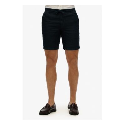 Superdry für Herren. M7110455A Merchant Store marineblaue Shorts (L), Lässig, Leinen Superdry für Herren. M7110455A Merchant Store marineblaue Shorts (L), Lässig, Leinen