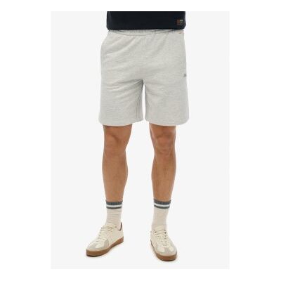 Superdry für Herren. M7110427A Gestrickte Shorts mit Logo Essential grau (S), Lässig, Baumwolle Superdry für Herren. M7110427A Gestrickte Shorts mit Logo Essential grau (S), Lässig, Baumwolle