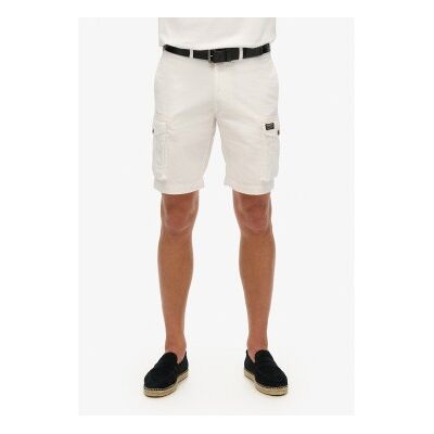 Superdry für Herren. M7110435A Weiße Fallschirmshorts (32), Lässig, Baumwolle Superdry für Herren. M7110435A Weiße Fallschirmshorts (32), Lässig, Baumwolle