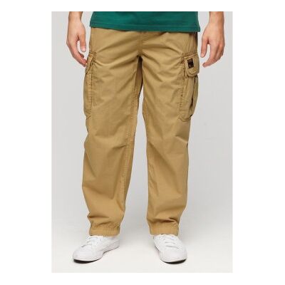 Superdry für Herren. M7011133A Fallschirmhose beige Baggy Hose (34/32), Lässig, Baumwolle Superdry für Herren. M7011133A Fallschirmhose beige Baggy Hose (34/32), Lässig, Baumwolle