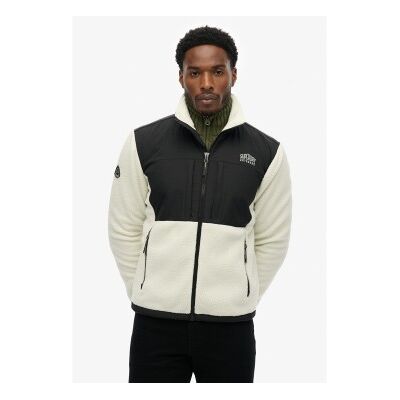 Superdry für Herren. M5012335A Fleecejacke schwarz (M), Lässig, Langarm, Recyceltes Polyester Superdry für Herren. M5012335A Fleecejacke schwarz (M), Lässig, Langarm, Recyceltes Polyester