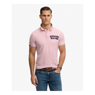 Superdry für Herren. M1110471A Polo Vintage Athletisch rosa (XL), Lässig, Baumwolle, Kurzarm Superdry für Herren. M1110471A Polo Vintage Athletisch rosa (XL), Lässig, Baumwolle, Kurzarm