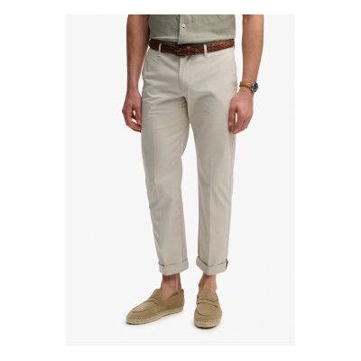 Superdry für Herren. M7011418A Hochwertige Recular Chino-Hose grau (34/32), Lässig, Baumwolle Superdry für Herren. M7011418A Hochwertige Recular Chino-Hose grau (34/32), Lässig, Baumwolle