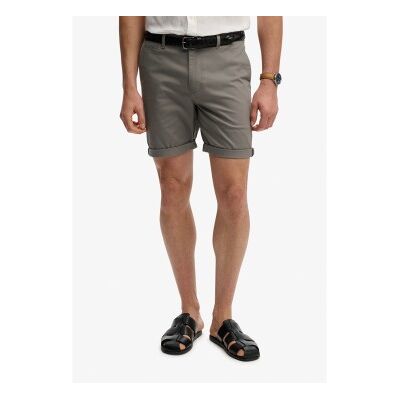Superdry für Herren. M7110486A Premium Regular Regular kurze Chino grau (32), Lässig, Baumwolle Superdry für Herren. M7110486A Premium Regular Regular kurze Chino grau (32), Lässig, Baumwolle