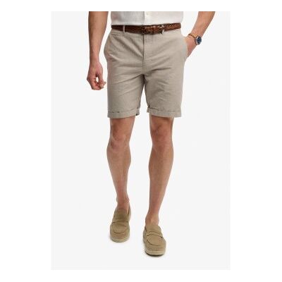 Superdry für Herren. M7110487A Shorts Premium Textured Chino beige (32), Lässig, Baumwolle Superdry für Herren. M7110487A Shorts Premium Textured Chino beige (32), Lässig, Baumwolle