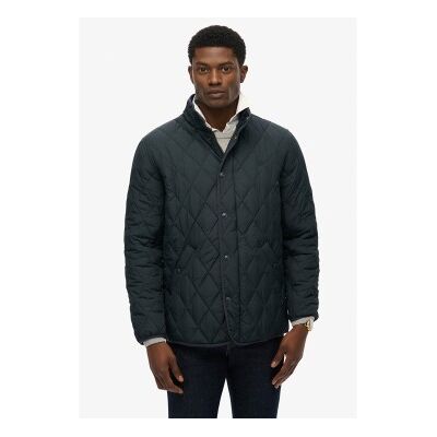 Superdry für Herren. M5012225A Gesteppte Kombi Jacke grau (S), Lässig, Polyester Superdry für Herren. M5012225A Gesteppte Kombi Jacke grau (S), Lässig, Polyester