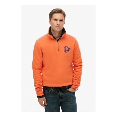 Superdry für Herren. M2014475A Sweatshirt Neon Half Zip Track orange (XXL), Lässig, Baumwolle Superdry für Herren. M2014475A Sweatshirt Neon Half Zip Track orange (XXL), Lässig, Baumwolle