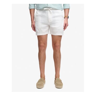 Superdry für Herren. M7110520A Shorts Merchant Linen weiß (M), Lässig, Leinen Superdry für Herren. M7110520A Shorts Merchant Linen weiß (M), Lässig, Leinen