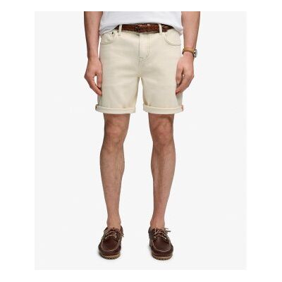 Superdry für Herren. M7110394A Shorts Vintage Straight beige (36), Lässig, Baumwolle Superdry für Herren. M7110394A Shorts Vintage Straight beige (36), Lässig, Baumwolle
