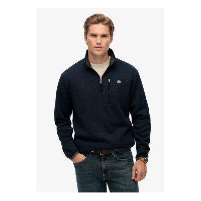 Superdry für Herren. M2014257A Storm Half Zip Sweatshirt navy (M), Lässig, Polyester, Marine Superdry für Herren. M2014257A Storm Half Zip Sweatshirt navy (M), Lässig, Polyester, Marine