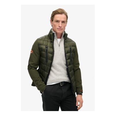 Superdry für Herren. M5012043A Storm Softshell Hybrid Jacke grün (M), Lässig, Recyceltes Polyester, Nachhaltig Superdry für Herren. M5012043A Storm Softshell Hybrid Jacke grün (M), Lässig, Recyceltes Polyester, Nachhaltig