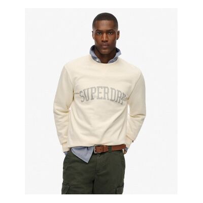 Superdry für Herren. M2014090A Athletic Ess Crew Sweatshirt off-white (XXL), Weiß, Lässig, Baumwolle, Langarm Superdry für Herren. M2014090A Athletic Ess Crew Sweatshirt off-white (XXL), Weiß, Lässig, Baumwolle, Langarm