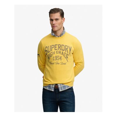 Superdry für Herren. M2014476A Coastal Relaxed Sweatshirt gelb (XXL), Lässig, Baumwolle Superdry für Herren. M2014476A Coastal Relaxed Sweatshirt gelb (XXL), Lässig, Baumwolle