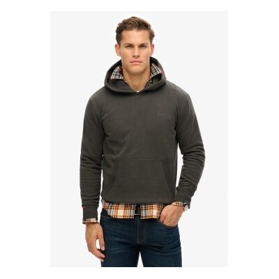 Superdry für Herren. M2014168A Sweatshirt mit Kapuze und Logo Essential schwarz (S), Lässig, Baumwolle Superdry für Herren. M2014168A Sweatshirt mit Kapuze und Logo Essential schwarz (S), Lässig, Baumwolle