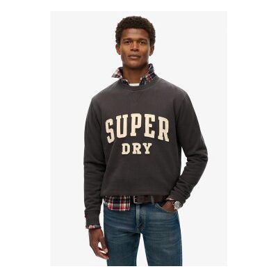 Superdry für Herren. M2014012A Vintage Athletic Sweatshirt schwarz (M), Lässig, Baumwolle, Langarm Superdry für Herren. M2014012A Vintage Athletic Sweatshirt schwarz (M), Lässig, Baumwolle, Langarm