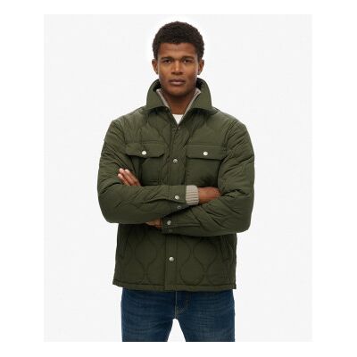Superdry für Herren. M5012212A Surplus Liner Jacket grün (XL), Lässig, Nachhaltig, Recyceltes Nylon Superdry für Herren. M5012212A Surplus Liner Jacket grün (XL), Lässig, Nachhaltig, Recyceltes Nylon
