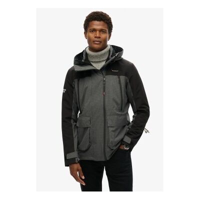 Superdry für Herren. M5012098A Ultimate Windbreaker grau (S), Lässig, Polyester Superdry für Herren. M5012098A Ultimate Windbreaker grau (S), Lässig, Polyester