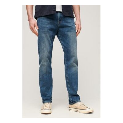 Superdry für Herren. M7010887A Blaue Jeans mit gerader Passform im Vintage-Look (28/34), Lässig, Baumwolle, Denim, Bio-Baumwolle, Nachhaltig Superdry für Herren. M7010887A Blaue Jeans mit gerader Passform im Vintage-Look (28/34), Lässig, Baumwolle, Denim, Bio-Baumwolle, Nachhaltig