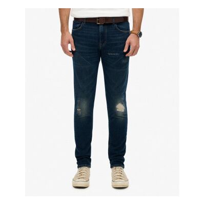 Superdry für Herren. M7010888A Dunkelblaue Slim Vintage Jeans (30/32), Lässig, Baumwolle, Denim Superdry für Herren. M7010888A Dunkelblaue Slim Vintage Jeans (30/32), Lässig, Baumwolle, Denim