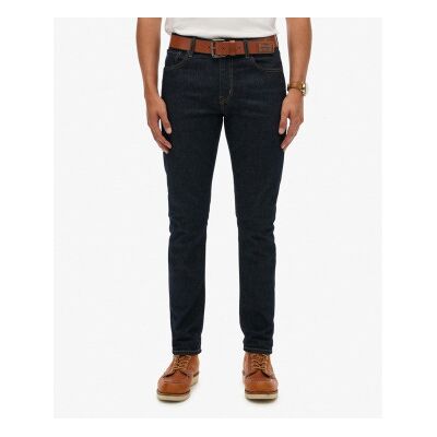 Superdry für Herren. M7010888A Marineblaue Vintage Slim Jeans (30/32), Lässig, Baumwolle, Denim Superdry für Herren. M7010888A Marineblaue Vintage Slim Jeans (30/32), Lässig, Baumwolle, Denim